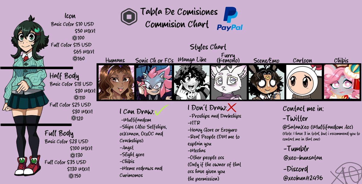 Quartz_Academy's tweet photo. 👁🐰Comisiones Abiertas🐰👁

Si les interesa mandenme DM y sigan porfavor las reglas de estas.

Recomiendo mandarme MD a mi cuenta principal: @SatanXeo
( porque ahí contestó más rápido.)

#Opencommisions #commisions #multifandom #Comisionesabiertas https://t.co/j5xHmfqdXh