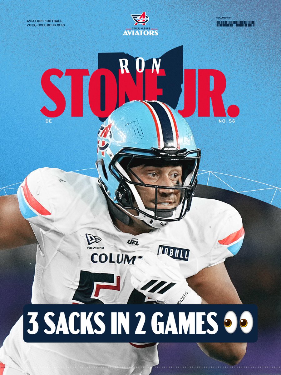 UFLAviators's tweet photo. Ron Stone Jr. continues to get after the QB 👀 https://t.co/OJ6qzWpsoh