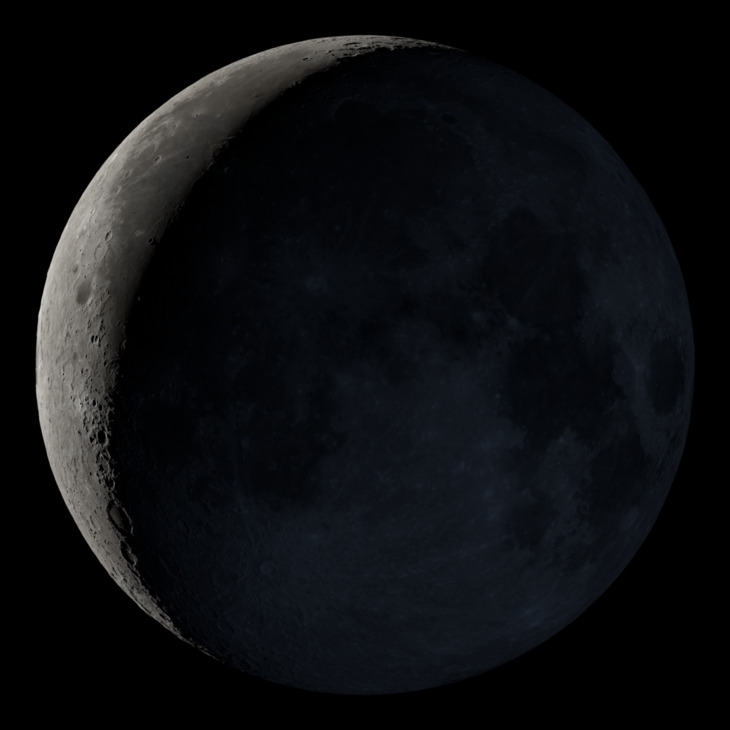 NaGraHo's tweet image. Faza Księżyca dzisiaj🌘 15% (Księżyc w kształcie "#C" - #cofa się, #cienieje, #ciemnieje, #chudnie, stary księżyc). Wiek Księżyca 26 dni.

Za 3 dni nów🌑
Za 10 dni pierwsza kwadra🌓

Odległość🌘od🌍: 381 039 km (maleje)
Grafika: NASA SVS