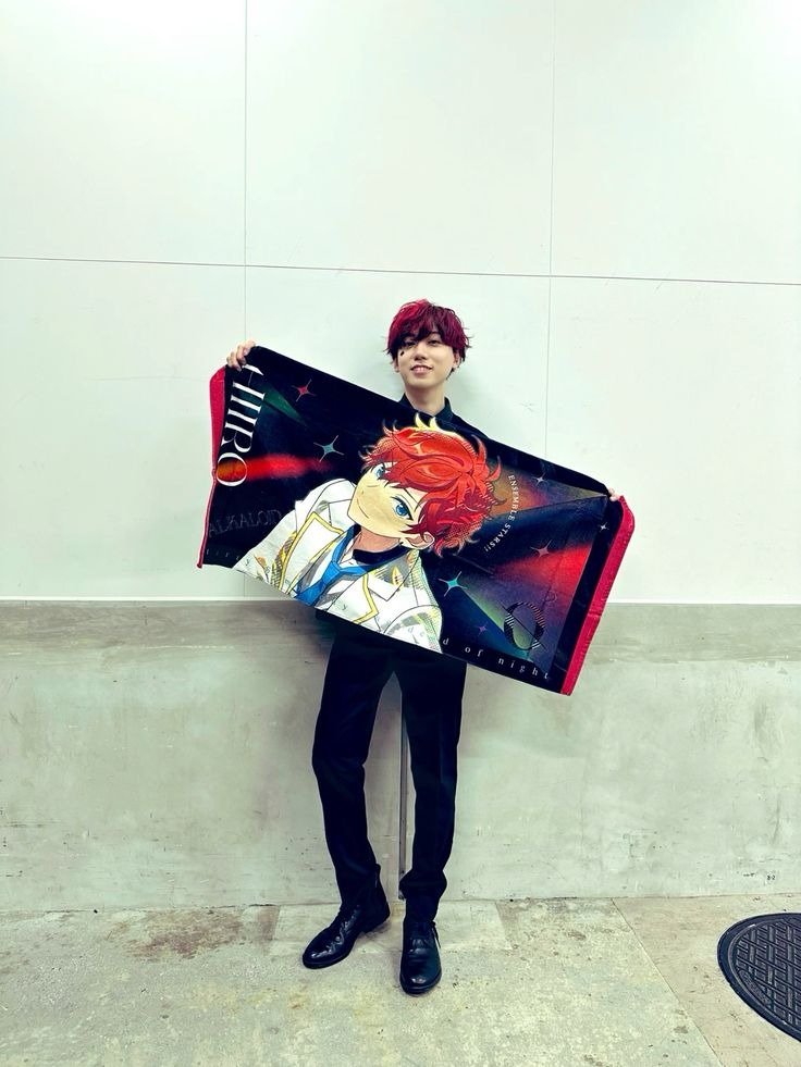 sukiline_'s tweet photo. Gakkun and his EnStars son https://t.co/og7EuIRMz2