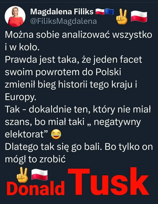 marta lipnicka 🇵🇱🇪🇺 #Trzaskowski2025 tweet media