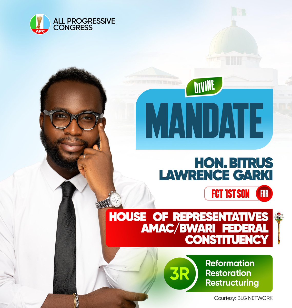 Bitrus Lawrence Garki (FCT 1st Son) tweet media
