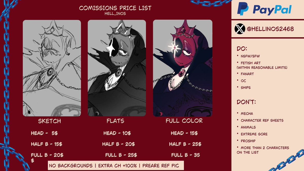 🚩Hell•Inos🚩COMMS CLOSED tweet media