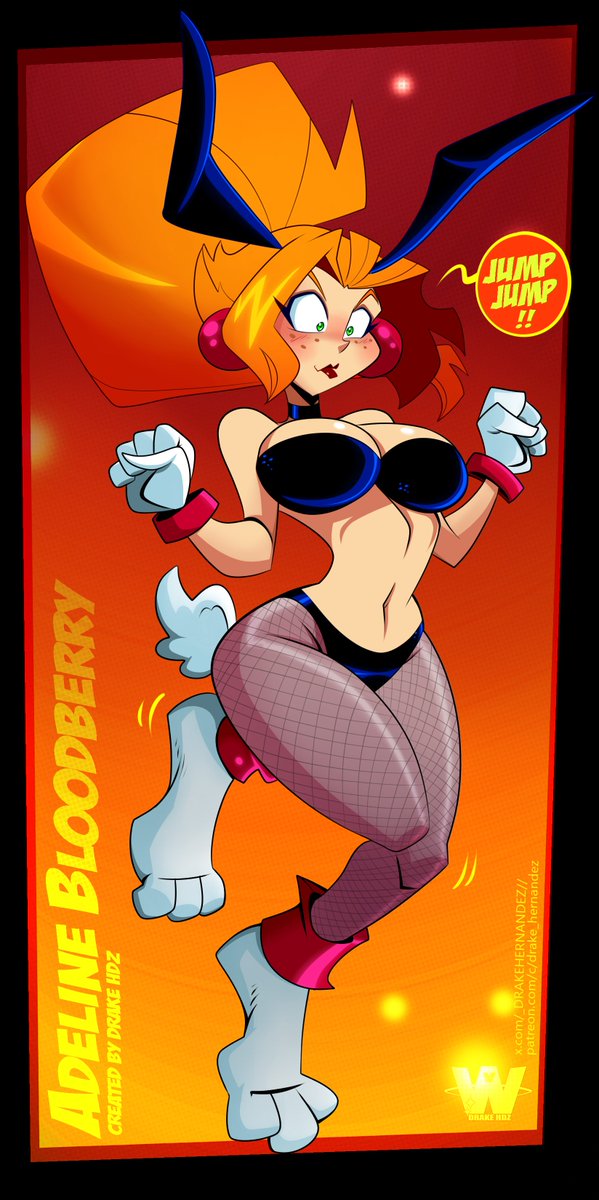_DRAKEHERNANDEZ's tweet image. #Shadowline I mean... #AdelineBloodberry wishes you a HAPPY EASTER !!🐰✨
