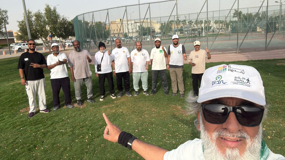 مشاة طويق والعريجاء tweet media