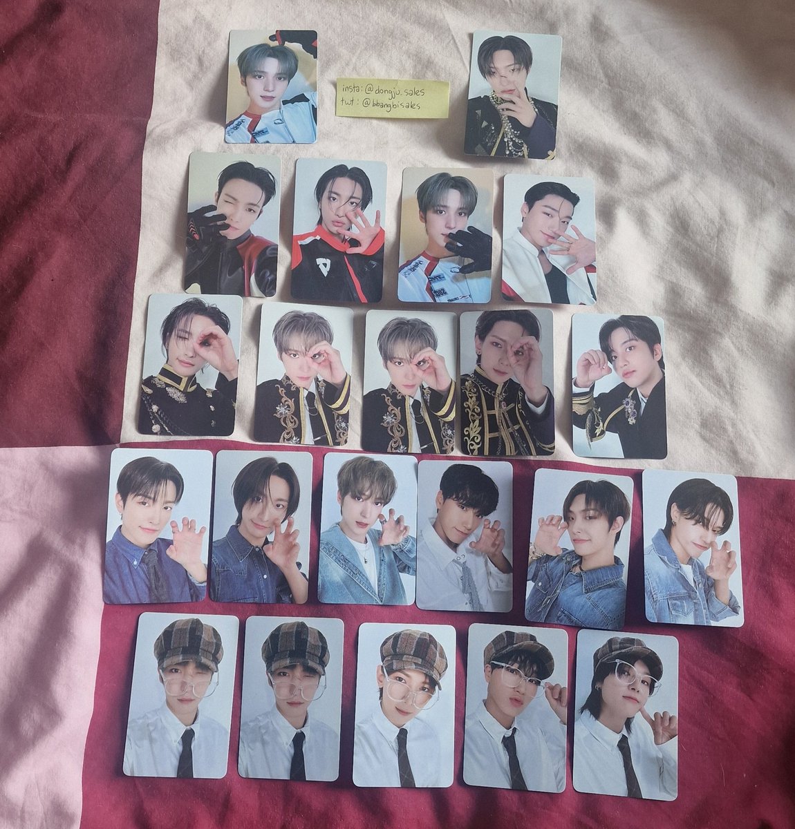 bbangbisales's tweet photo. wts uk/ww ok

ateez destiny's memories pop up exhibition in seoul

trading pcs £4 each
yunho lucky draw £8
mingi 50k won purchase £12
+ shipping

pls read carrd before dming

atz photocard album kpop sell sale selling hongjoong seonghwa yeosang san wooyoung jongho https://t.co/g1szLLF8zH