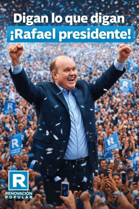 VAMOS CARAJO!! QUE LAS ENCUESTAS NO NOS DESANIMEN

RAFAEL PRESIDENTE!!