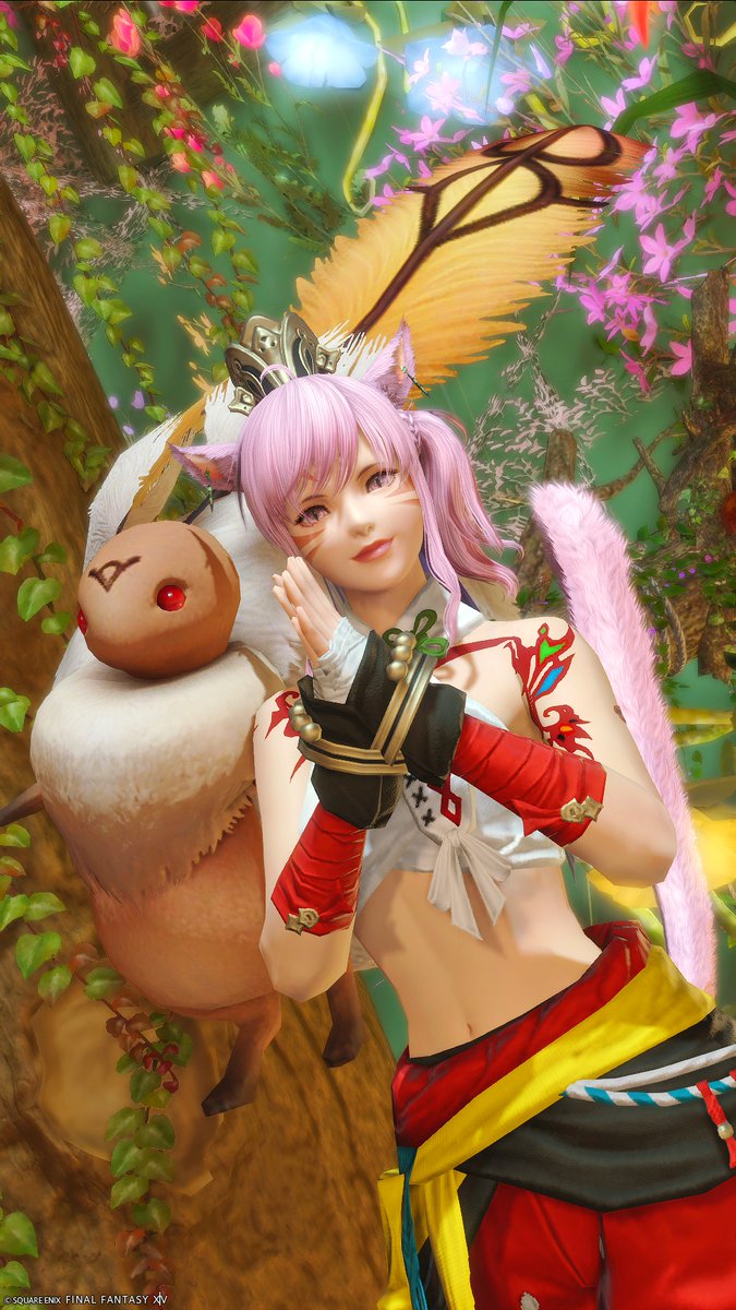 おはようございます。

月曜日！
今週も頑張りましょう～🐰✨

#FF14 #おはミコ