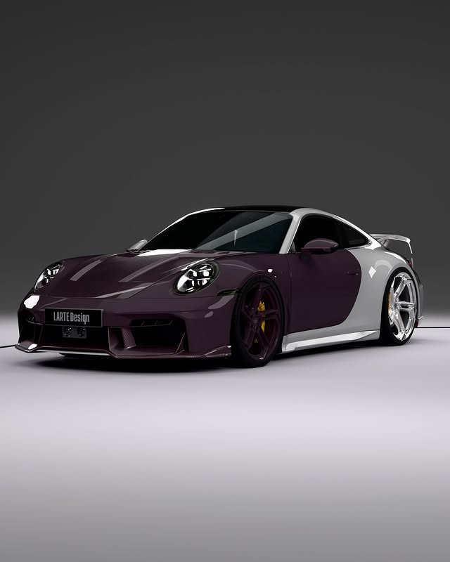 ThrottleCars's tweet image. Porsche 911 (992) Turbo S (Larte Design)