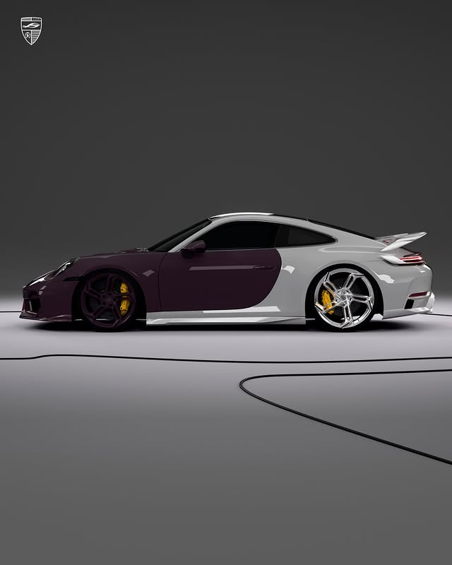 ThrottleCars's tweet image. Porsche 911 (992) Turbo S (Larte Design)