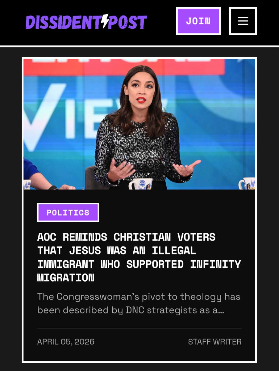 The Dissident Post tweet media