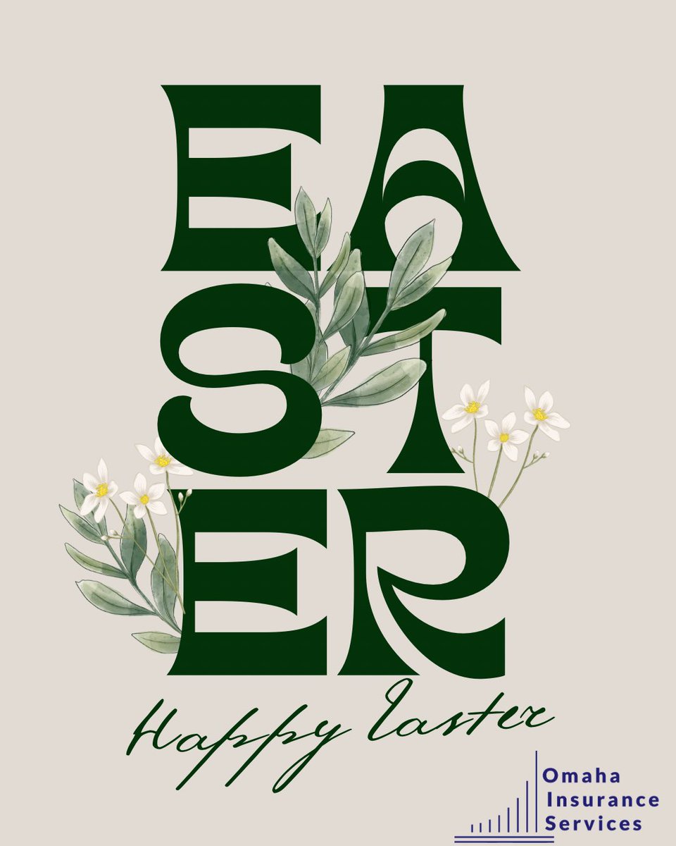 OmahaInsService's tweet image. Happy Easter from Omaha Insurance Services! 🐰🌷  

Wishing you a day full of joy, renewal, and sweet moments with loved ones.🥚✨

#HappyEaster #OIS #SpringVibes #CommunityFirst