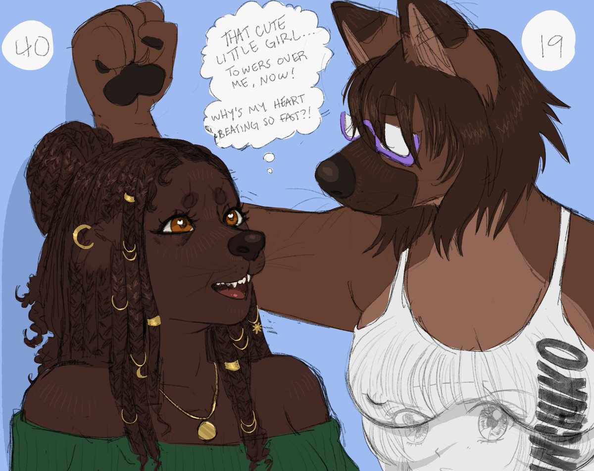 da_twinky's tweet photo. ”Katie and phoebe age reverse art pls..... it would be so interesting to see ..” ”katie and phoebe role swap au” -> you guys are so right… https://t.co/yE7kyApDtJ https://t.co/54migTcQz9