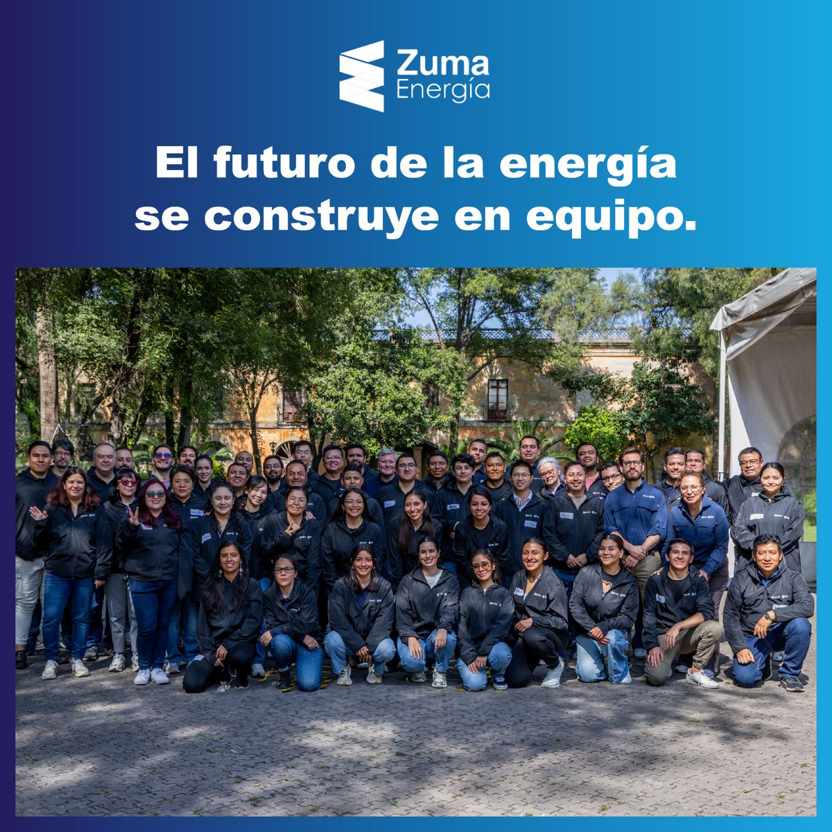 En Zuma Energía seguimos creciendo y queremos sumar talento que comparta nuestra visión.

Impulsamos un entorno dinámico e inclusivo, donde las ideas, la colaboración y el desarrollo profesional abren nuevas oportunidades.