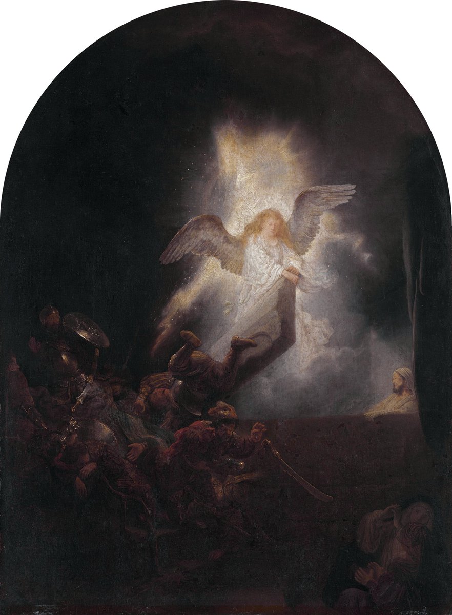 PieterOmtzigt's tweet photo. Zalig Pasen!

(Rembrandt, in opdracht van Prins Frederik Hendrik beeldde het schitterend uit) https://t.co/B885Z9xWVo