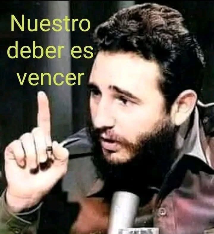 Y así será #CubaVencerá #DeZurdaTeam