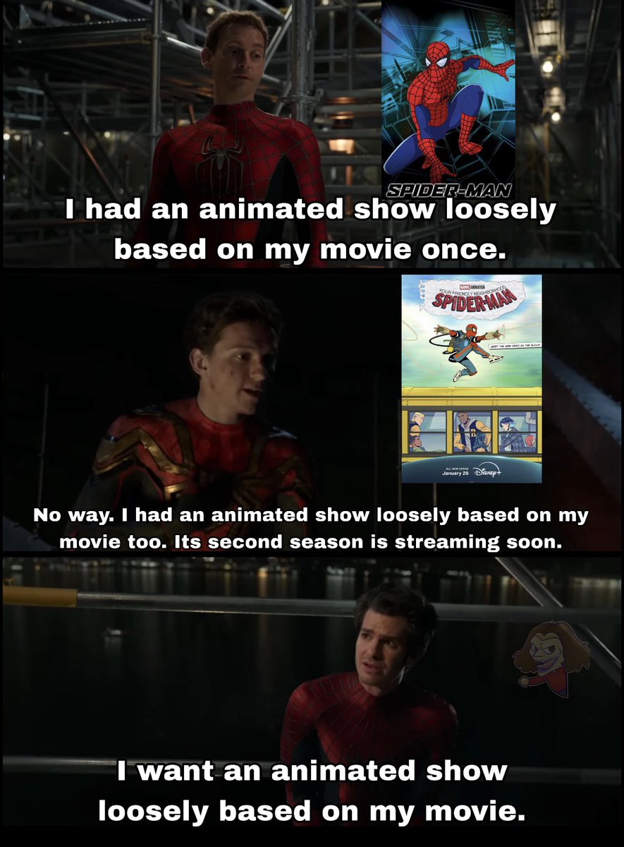 No Context Tobey Maguire tweet media
