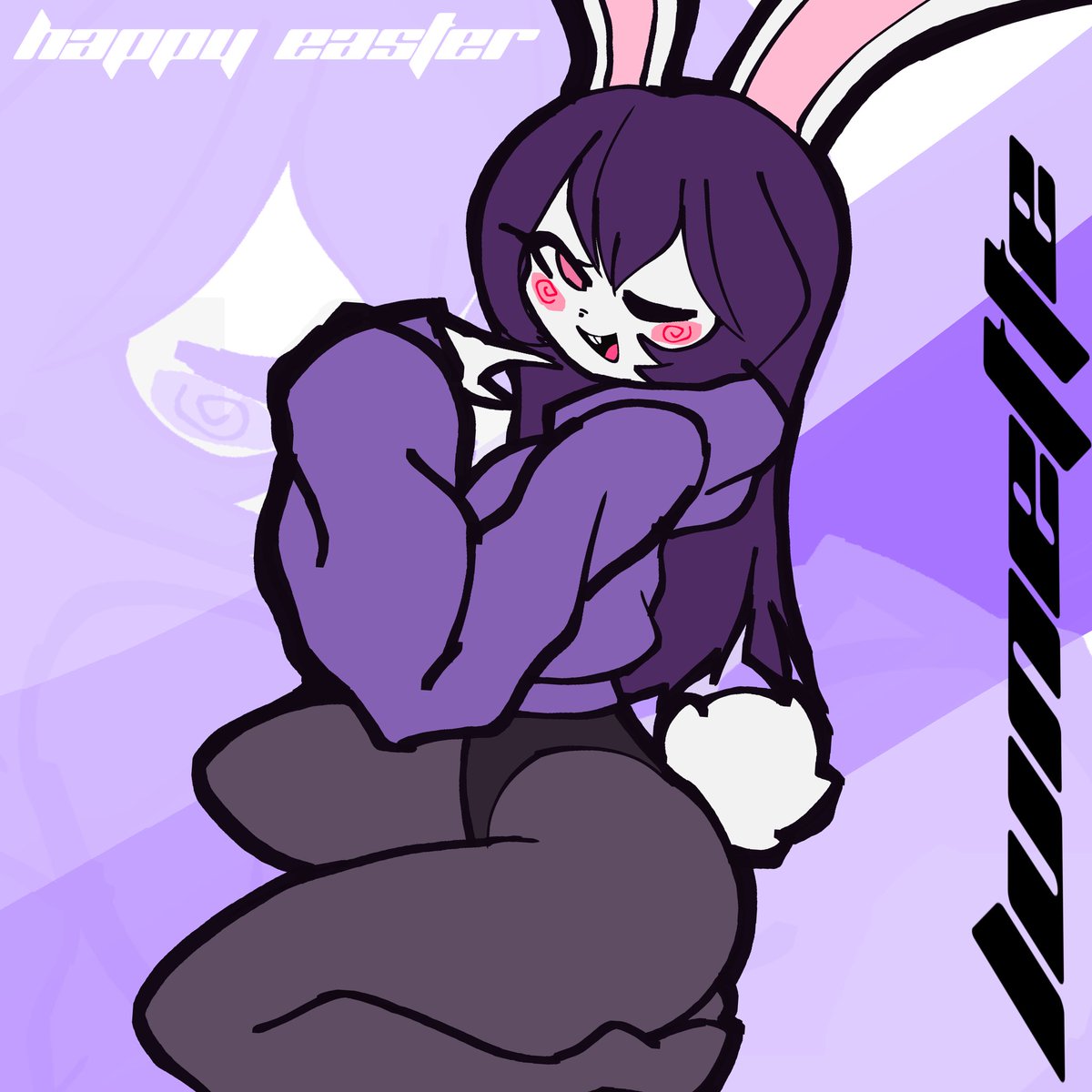 Lunette happy easter