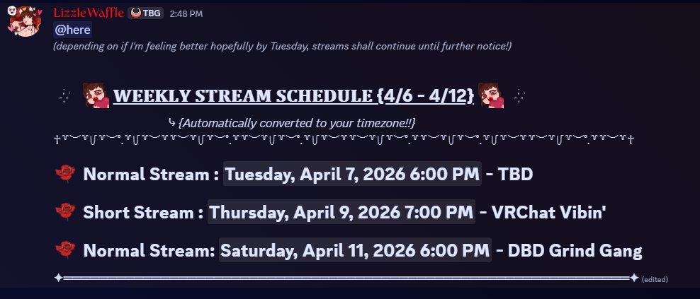 LizzleWaffle 🦇 Vtuber tweet media