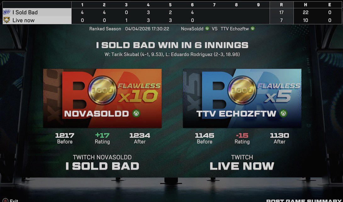 Live tonight, should be entertaining been playing well