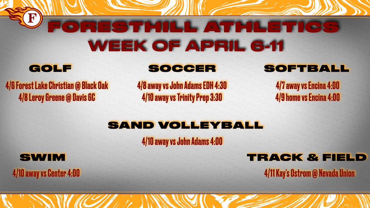 Foresthill Athletics tweet media