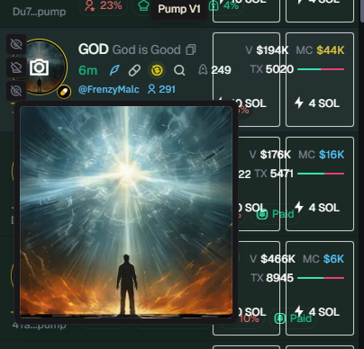 Ultimatedev4's tweet photo. The coin at 60k doesn't have god in the image or dex

Buy the one that actually has the right image and dex

8CGfaYwJqnytobE9gpDUN16XrKuRSCqVQnyDotyXyt9d

FREE VAMP https://t.co/Q85PG3ulno