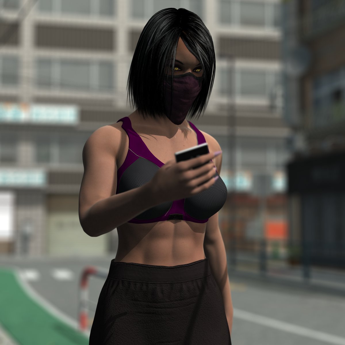 OutkastMileena's tweet photo. I was to purchase something at a vending machine... but a message from Yuki Marie lead me to the store... #AdventUnity https://t.co/poloDo5Jo2