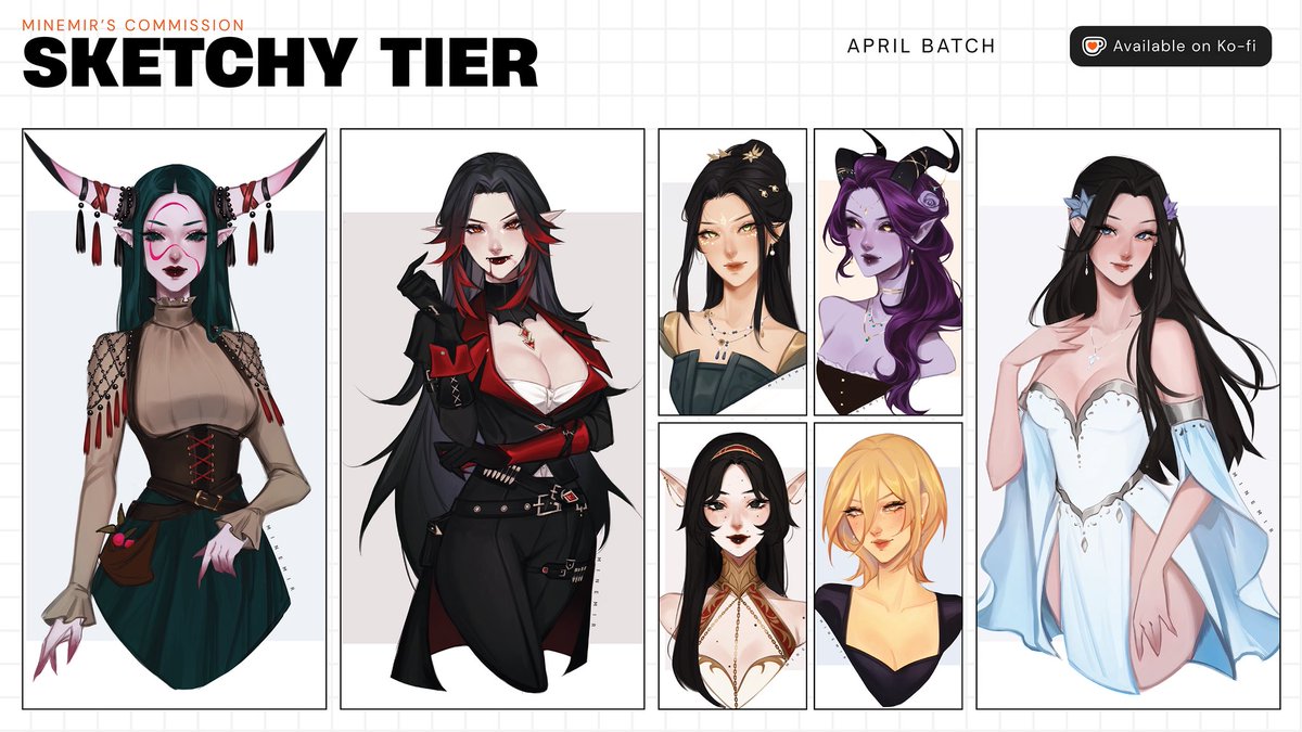 minemir | comm OPEN ⭐ tweet media