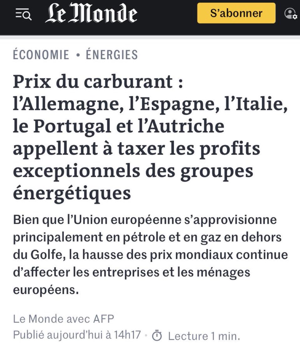 Mais c’est impossible pour les escrocs illégitimes qui nous gouvernent