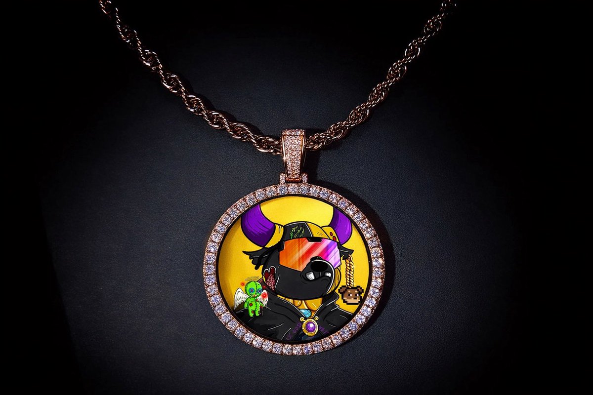 NebOnChain's tweet photo. Today’s been a special one! @BullBearsX Minted out 🏆 

So to celebrate and give back to the amazing community ❤️ 
Im going to be getting your favorite @BullBearsX made into a custom jewelry piece ⛓️‍💥

RULES! 1 Winner 🏆 

-Repost 
-Drop your Best Bullbear https://t.co/EEgzRROF0A