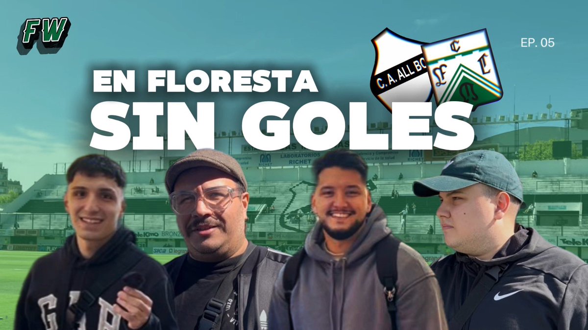 ➡️ Empate de visitante en Floresta.

📹 Ya está subido el #VlogFw de la fecha 8.

💚 Pasen a dejar su like y comenten, ¿Qué les pareció el partido de #Ferro fuera de casa?

youtu.be/zr9XlHKkdVo?si…