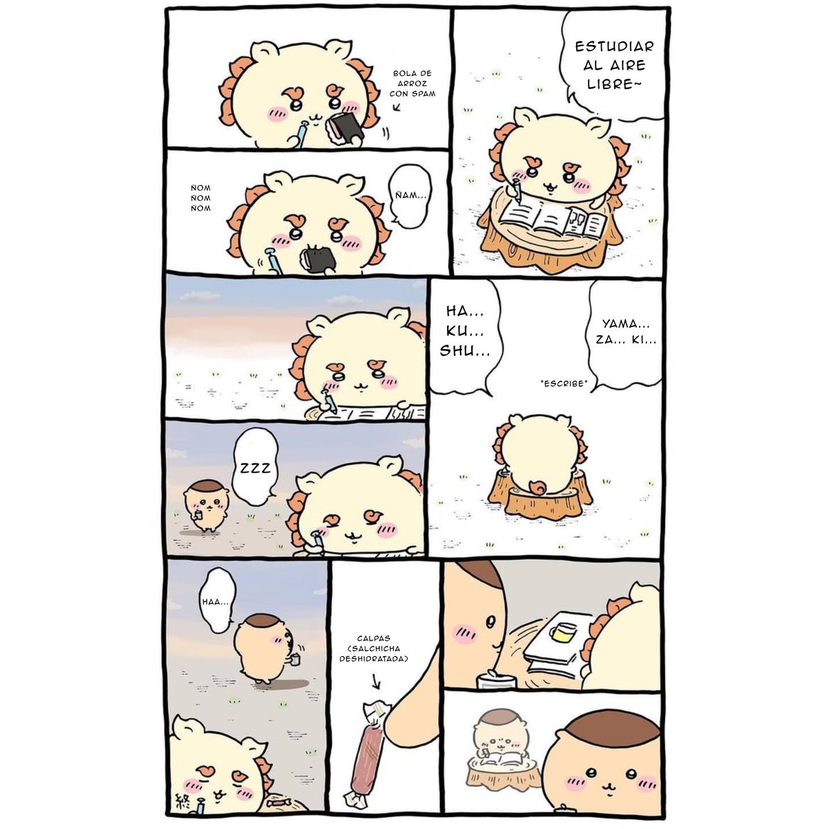 Chiikawa en español tweet media