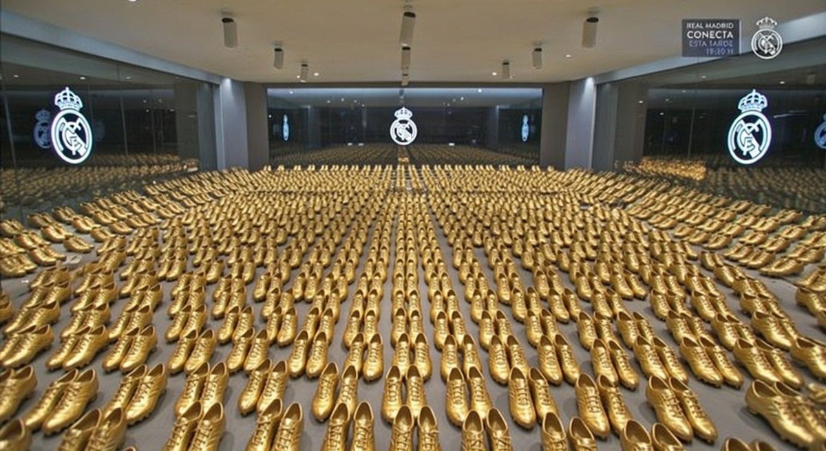 Real Madrid trophy cabinet in the next 5 years.