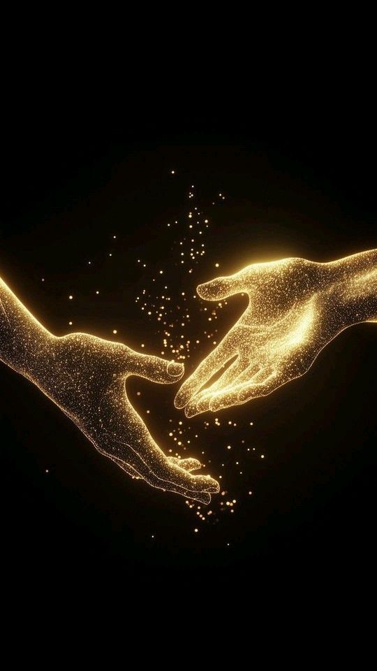 ruhinrhyme's tweet image. A meeting of palms, a bridge of skin,
Where trust is built and bonds begin.
Through a steady #hand shake, worlds align,
A silent promise, a human sign.
No words are needed to seal the soul,
Two separate halves made briefly whole.

#vss365