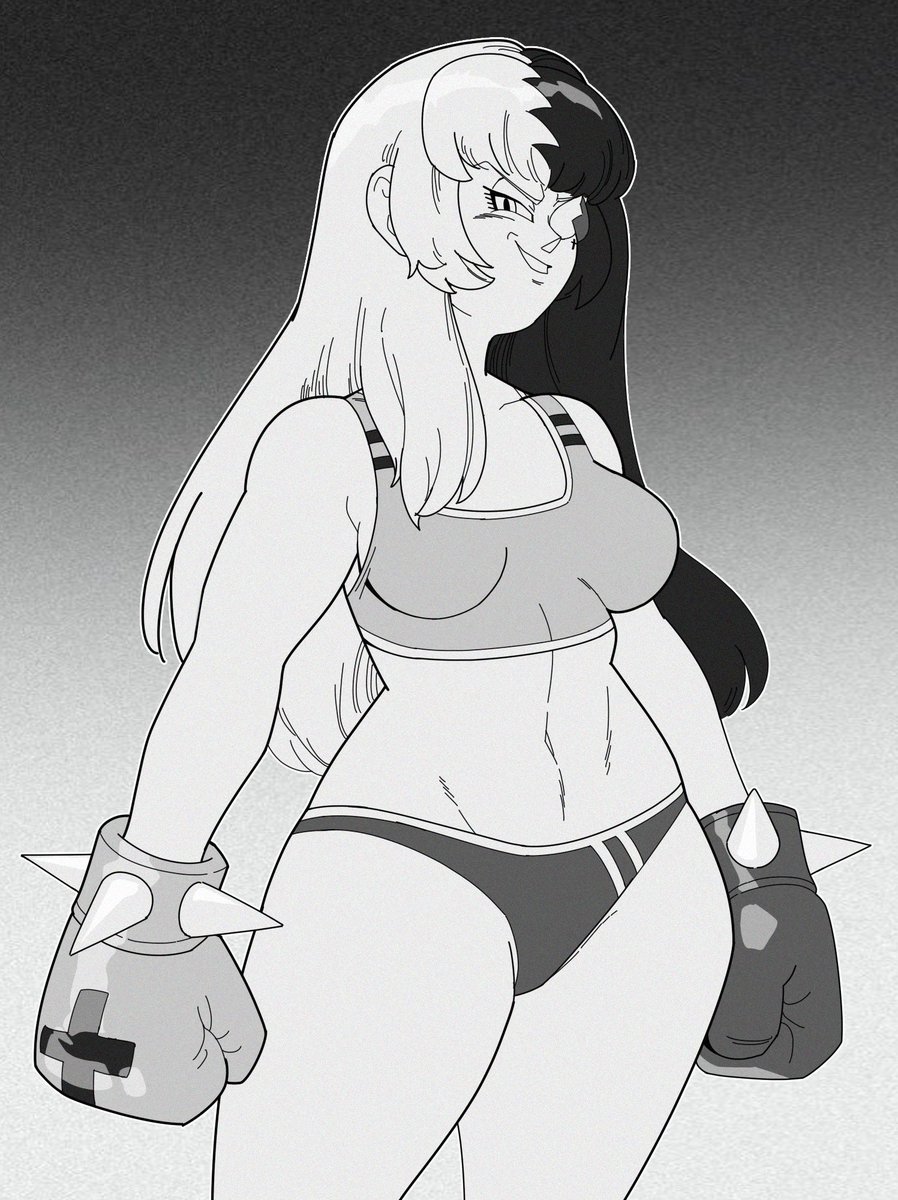 Emiko ( Fanart )
OC by YoungTrigga95 
#fanart #boxing #commissionsopen #lineartㅤㅤㅤㅤ