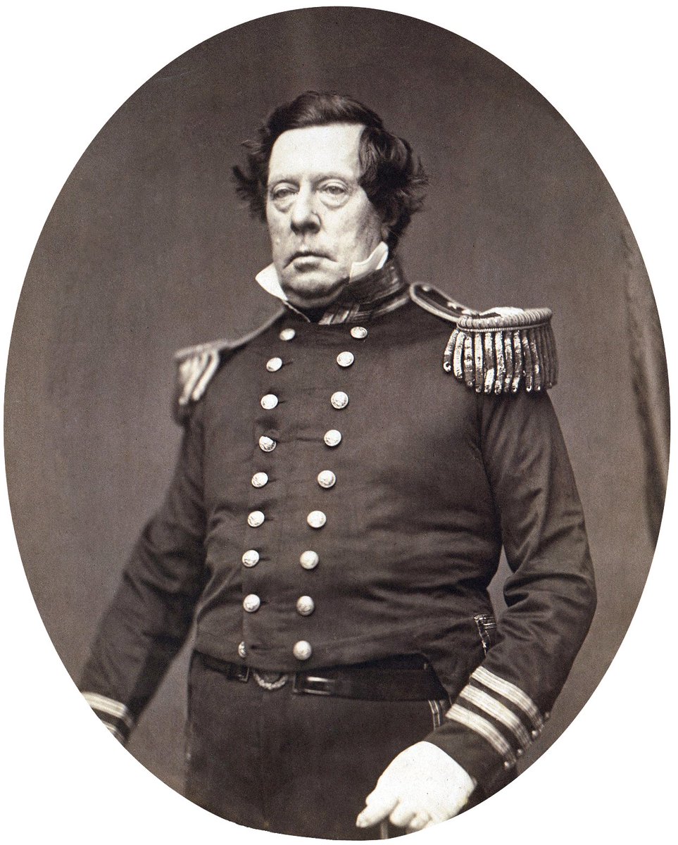 URDailyHistory's tweet image. 10 April 1794: #Commodore of the U.S. #Navy Matthew C. #Perry is born in Newport, Rhode Island. He is maybe best known for opening #Japan to the West. He died on March 4, 1858 in New York City. #History #OTD #HappyBirthday #ad amzn.to/2JRWg0P