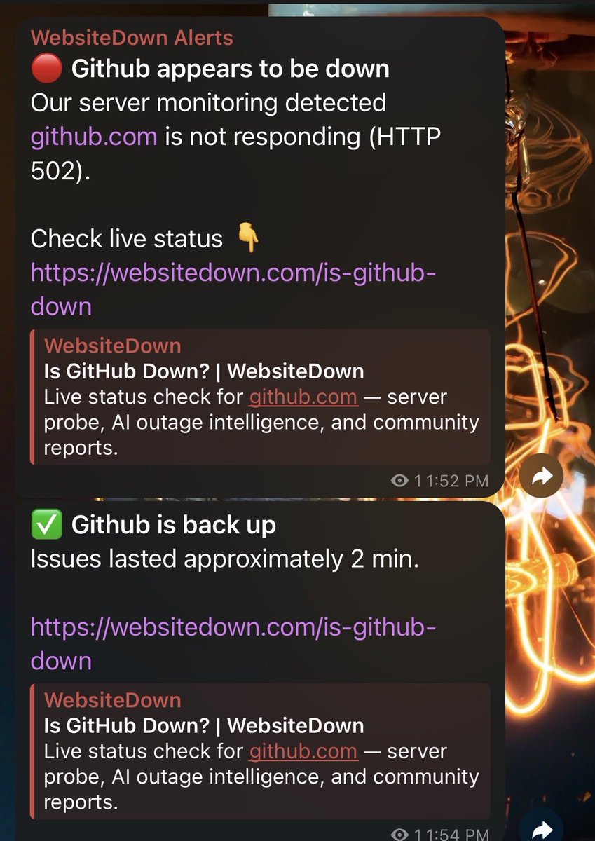 WebsiteDown tweet media