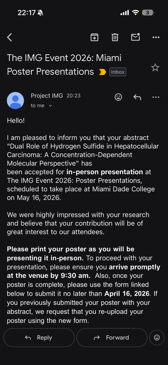 Nidaah10's tweet photo. Few years later … I am thrilled to announce our work is selected for poster presentation for @TheIMGevent @ProjectImg looking forward to meeting you all 😭💕 https://t.co/tg470K3YwM