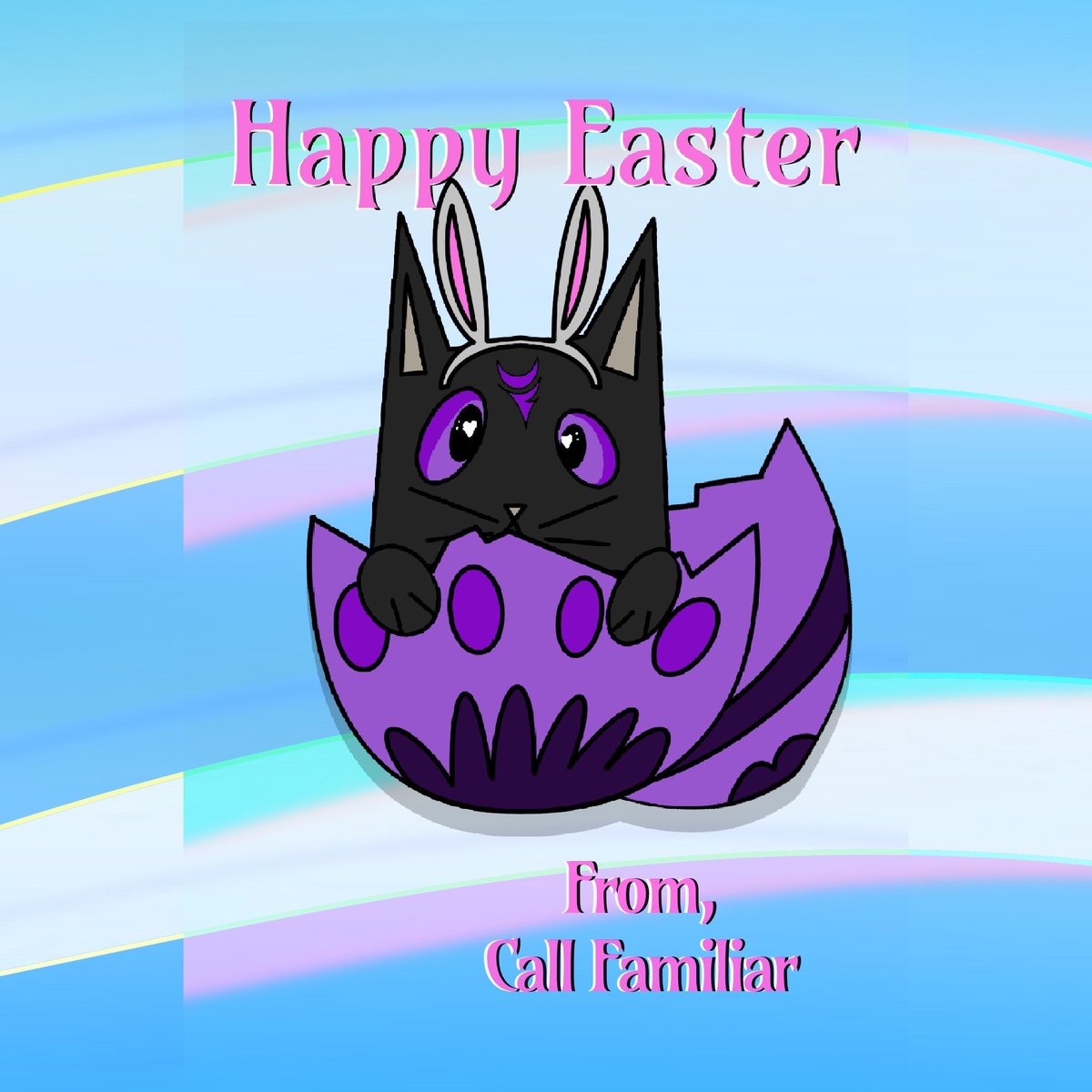 CallFamiliarApp's tweet photo. Orpheus wishes you a Happy Easter! https://t.co/pnUtIGs4Y4