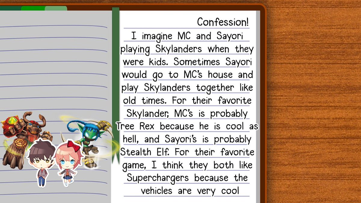 Doki Doki Literature Club Confessions tweet media