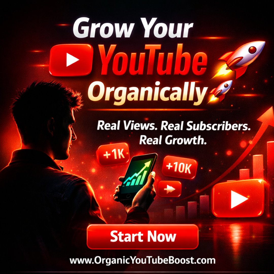 Organic Youtube Boost tweet media