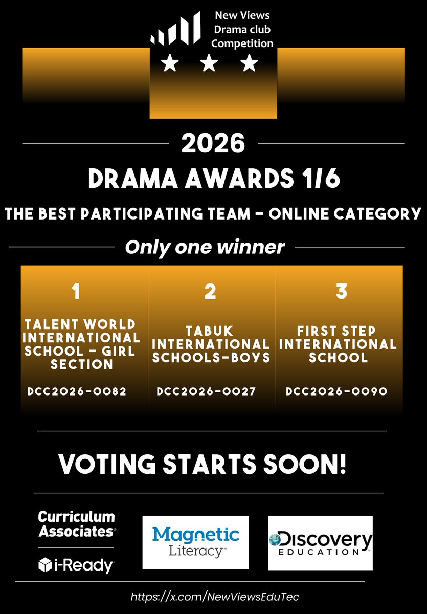 Drama Club Competition tweet media