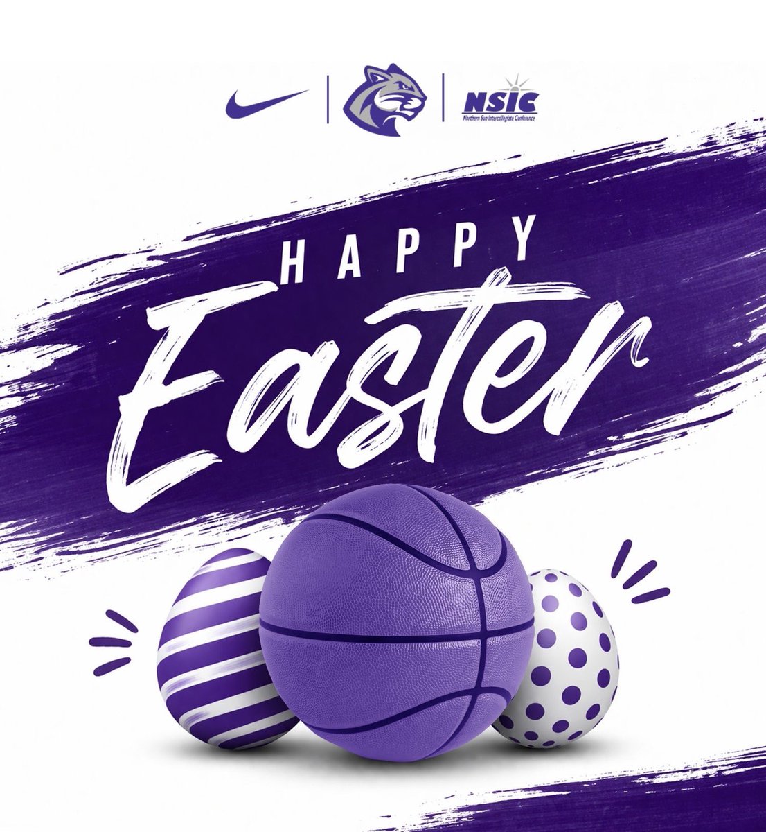 USFCougarsMBB's tweet photo. Happy Easter! 🐰🐣 ✝️
#CooFam | #BleedPurp https://t.co/OXO2NBxOtN