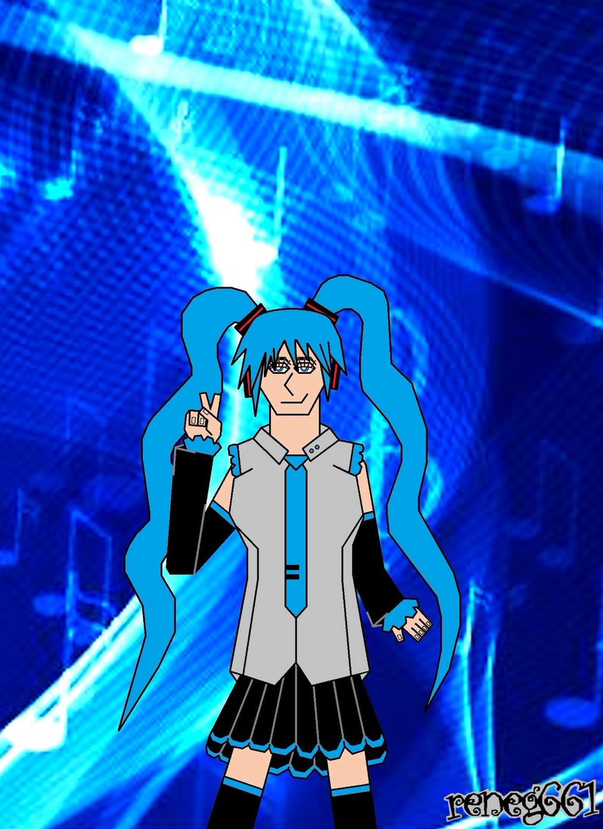 reneg661's tweet photo. Hatsune Miku https://t.co/oQSndApFIo