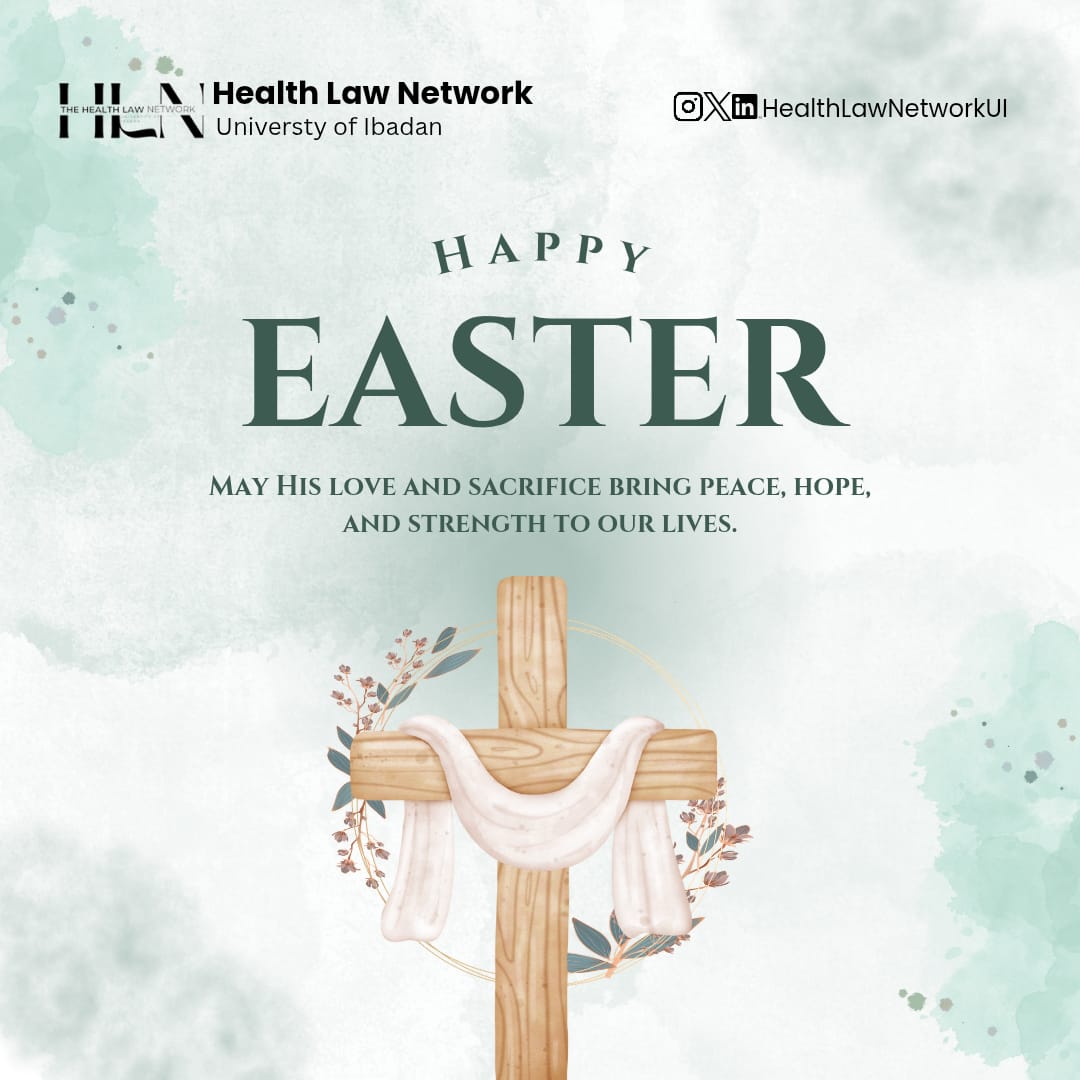 This Easter, we reflect on the power of sacrifice, the gift of grace, and the promise of new beginnings.✨

May the message of Christ’s resurrection inspire renewed hope, peace, and strength in all we do.🥰🤗

Wishing you a blessed Easter from the Health Law Network.💚🤍

#jesus
