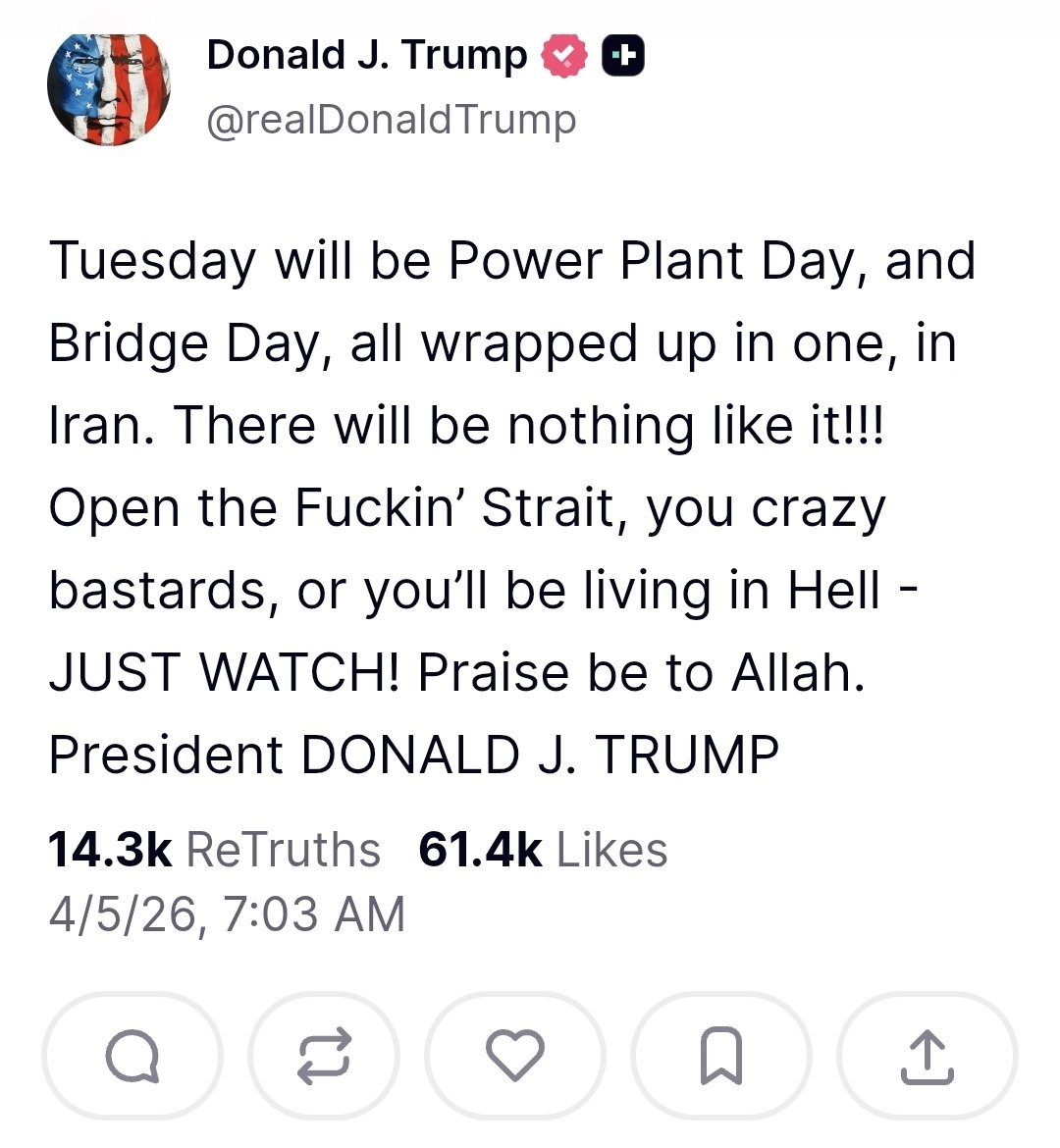 This is a real post, I checked.