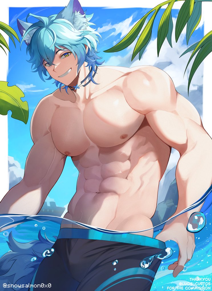 Lucis_Custos's tweet image. Hope you’re all taking it easy and treating yourself to something nice today. You deserve it. 

🎨@.salmoon303

#ENVtuber #vtuberEN #Vtuber #malevtuber