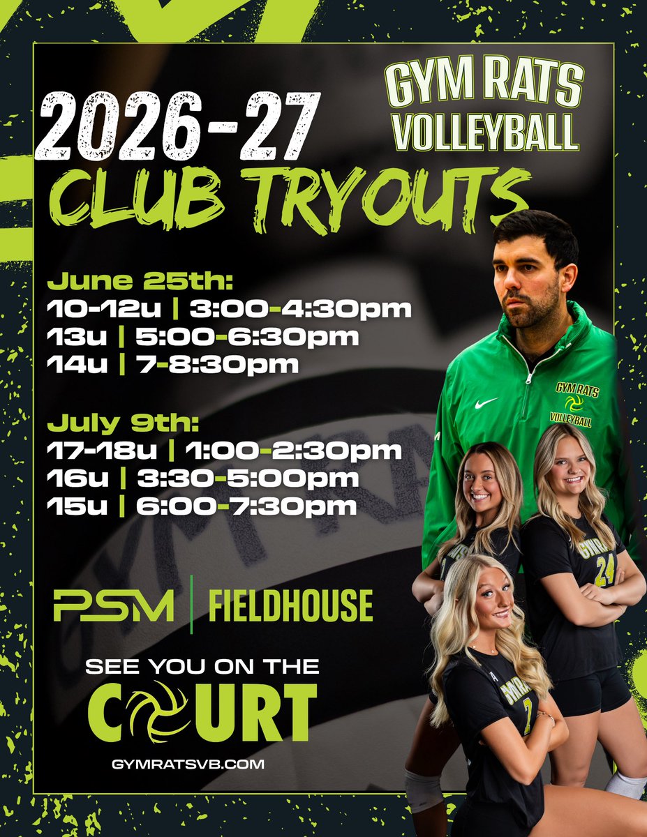 Gym Rats Volleyball tweet media