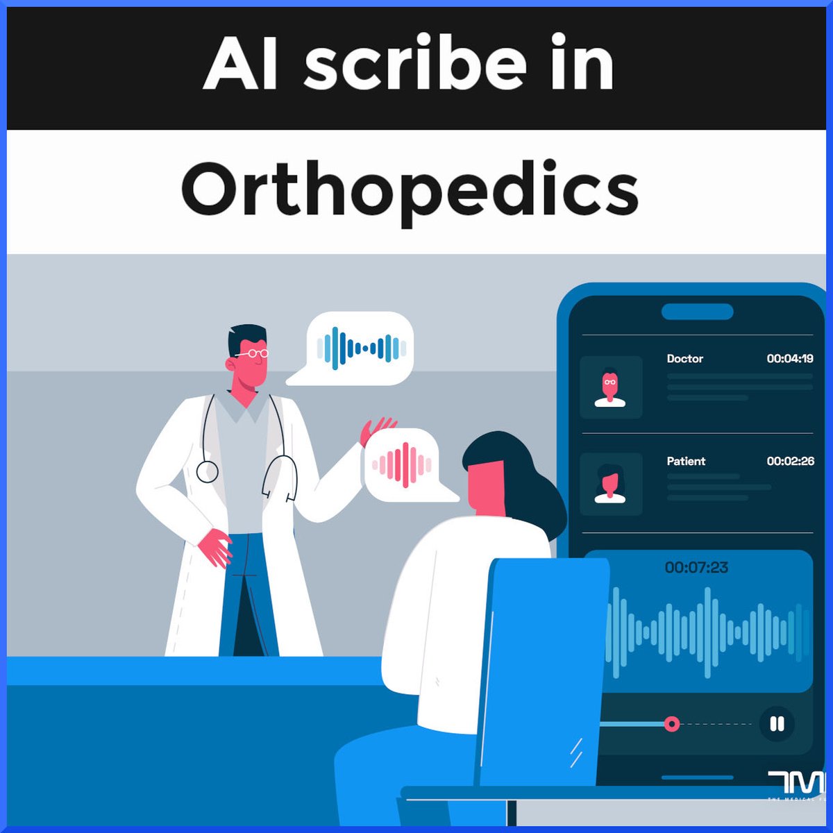 SportsMedReview's tweet image. Dr Rubin reviews his pros and cons of using and ambient AI scribe in orthopedics!
--
sportsmedreview.com/blog/ai-scribe…
--
#MedicalEducation #MedEd #Physio #ATC#Orthopedics #SportsMedicine #PhysicalTherapy#AthleticTraining #Rehab #InjuryPrevention#SportsInjury #SportsRehab