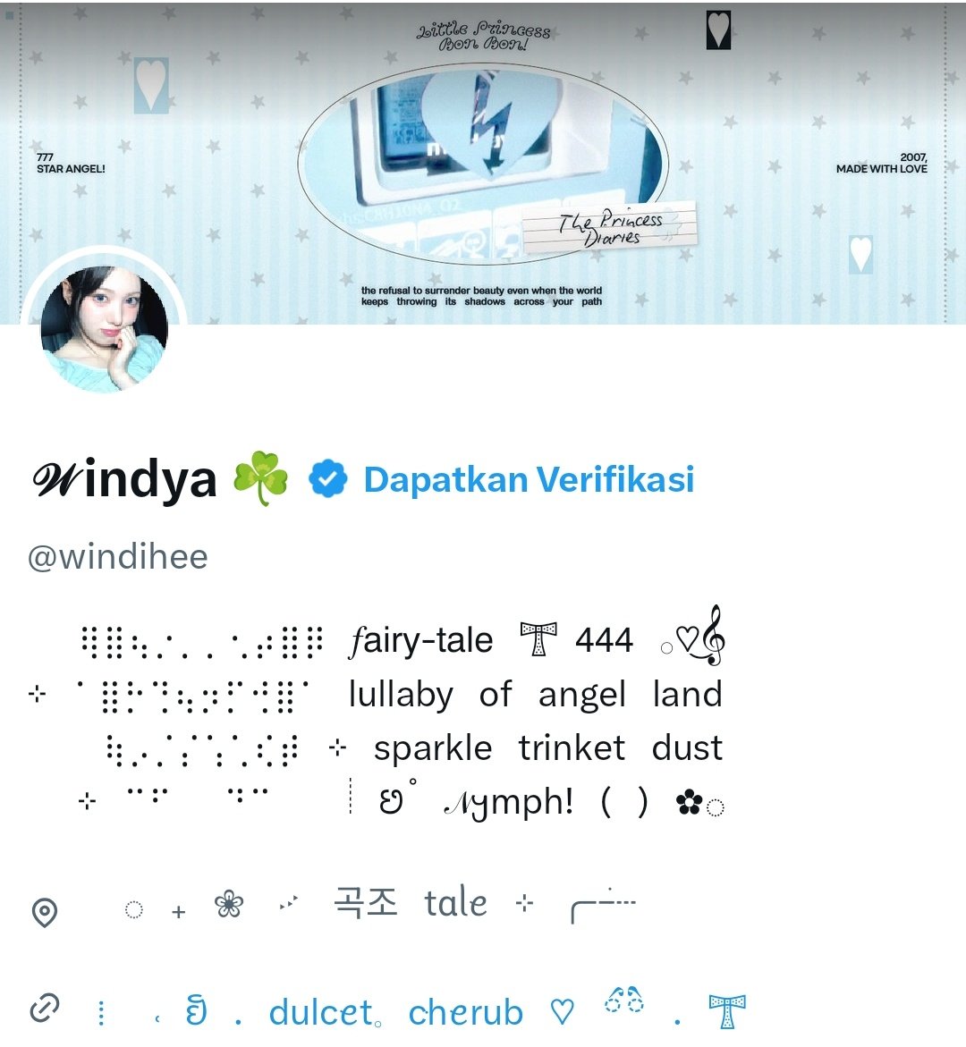 𝒲 indya ☘️ tweet media